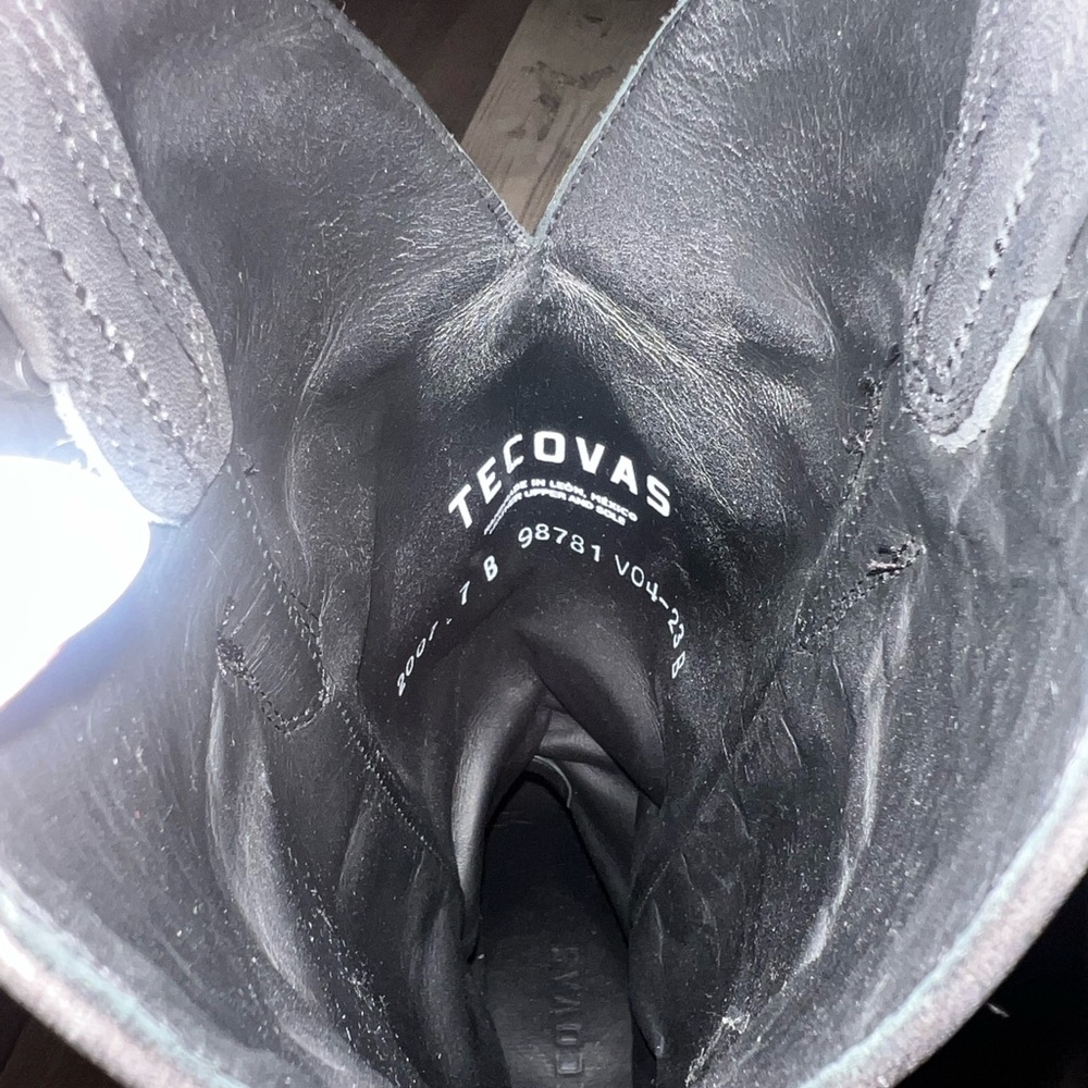 Tecovas Annie Black Leather Cowboy Boots - Picture 5 of 8